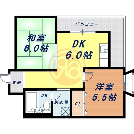 パウゼ上本町の物件間取画像